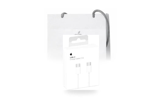 Cable USB-C a USB-C 1m Apple Original con bolsa