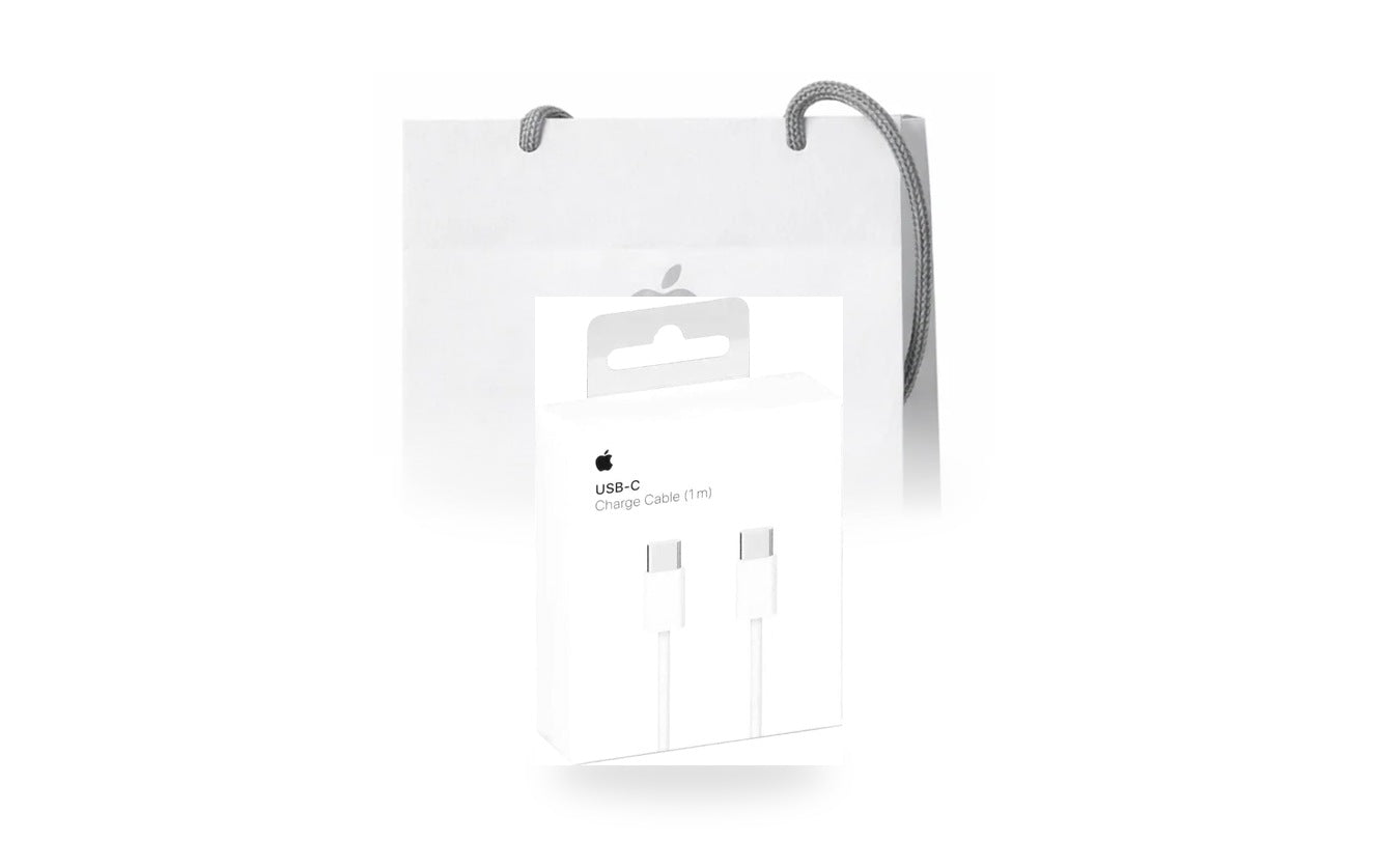Cable USB-C a USB-C 1m Apple Original con bolsa