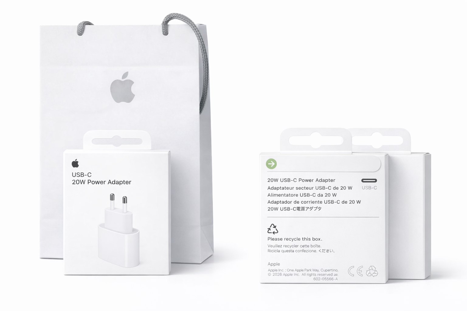 Cargador USB-C 20W Apple Original
