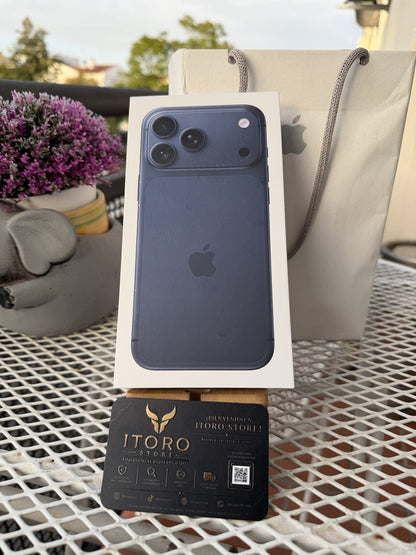 iPhone 17 Pro Max 256 GB Azul Profundo precintado - foto real ITorostore