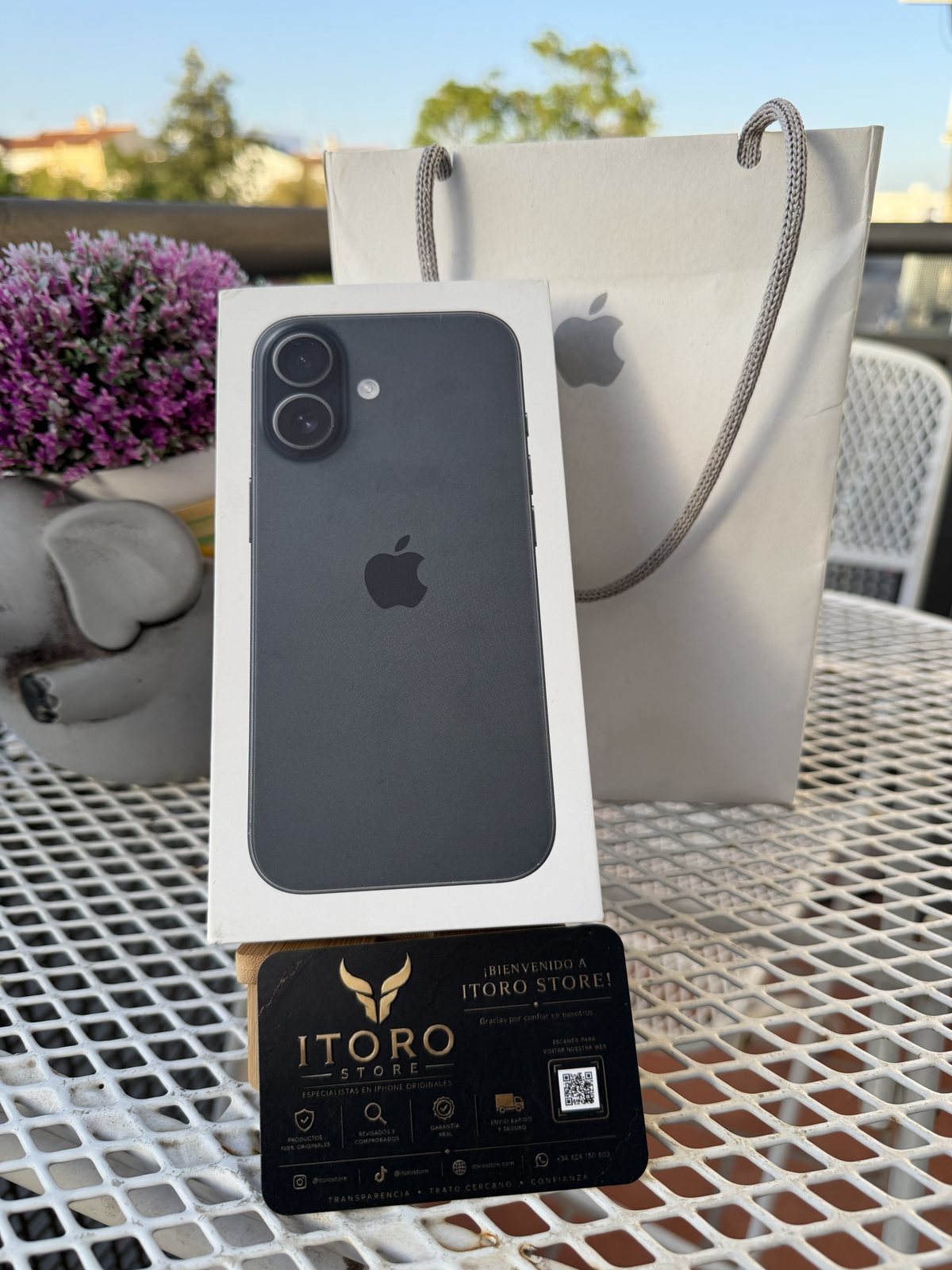 iPhone 17 256 GB Negro precintado - foto real ITorostore